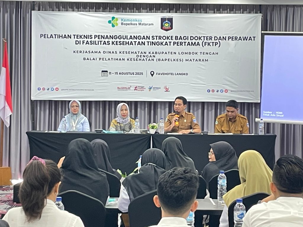 Pelatihan Teknis Penanggulangan Stroke bagi Dokter dan Perawat di Fasilitas Kesehatan Tingkat Pertama (FKTP)